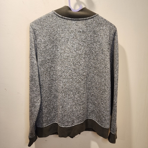 Eddie Bauer Women's Green Radietor Fleece Bomber Jacket Size XL - Picture 3 of 11